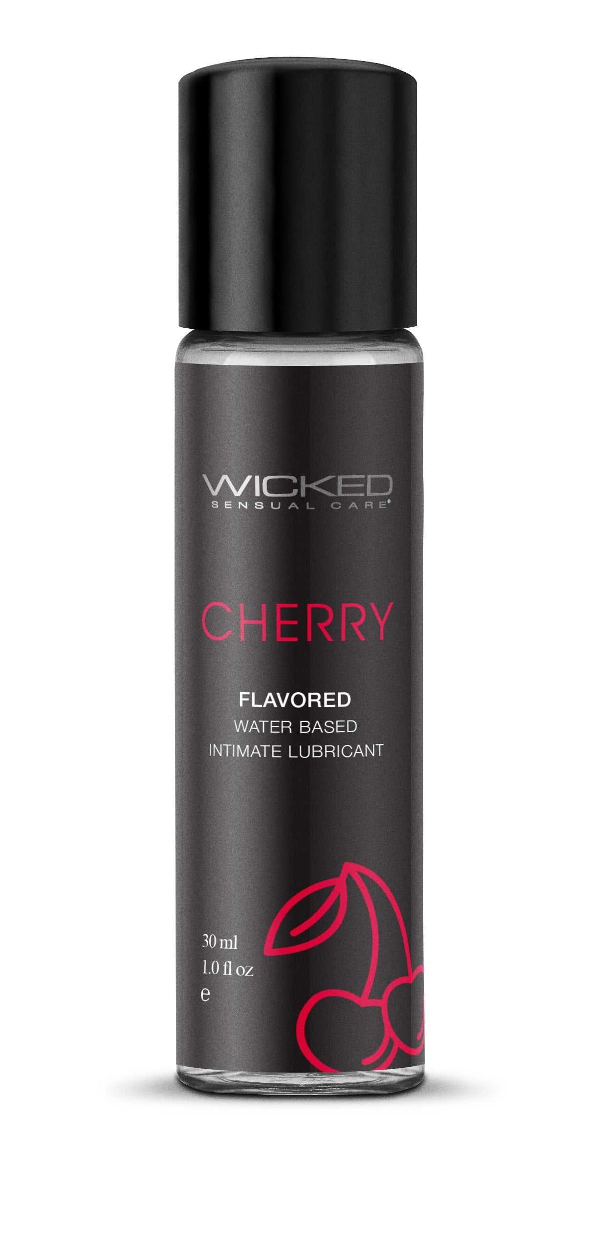 Aqua Cherry Flavored Water Based Intimate Lubricant - 1 Fl. Oz. Luxe Ember Essentials