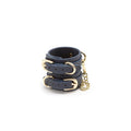 Bondage Couture - Wrist Cuff - Blue Luxe Ember Essentials