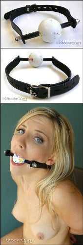 Jawbreaker Ball Gag Luxe Ember Essentials