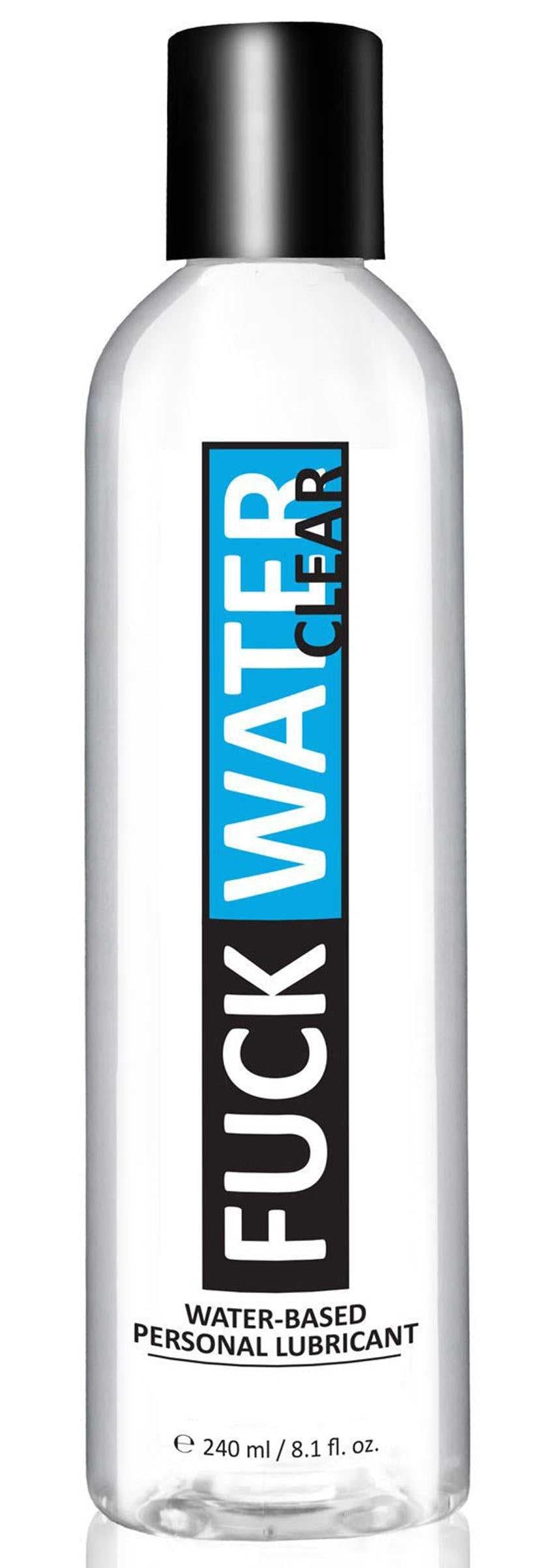 Fuck Water Clear 8.1oz Water Based Lubricant Luxe Ember Essentials
