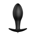 "Pretty Love Vibrating Bulb Shaped Butt Plug Black BI-040038"
