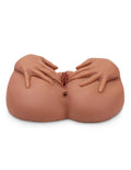 Spread My Tight Pussy Mega Masturbator - Brown Luxe Ember Essentials