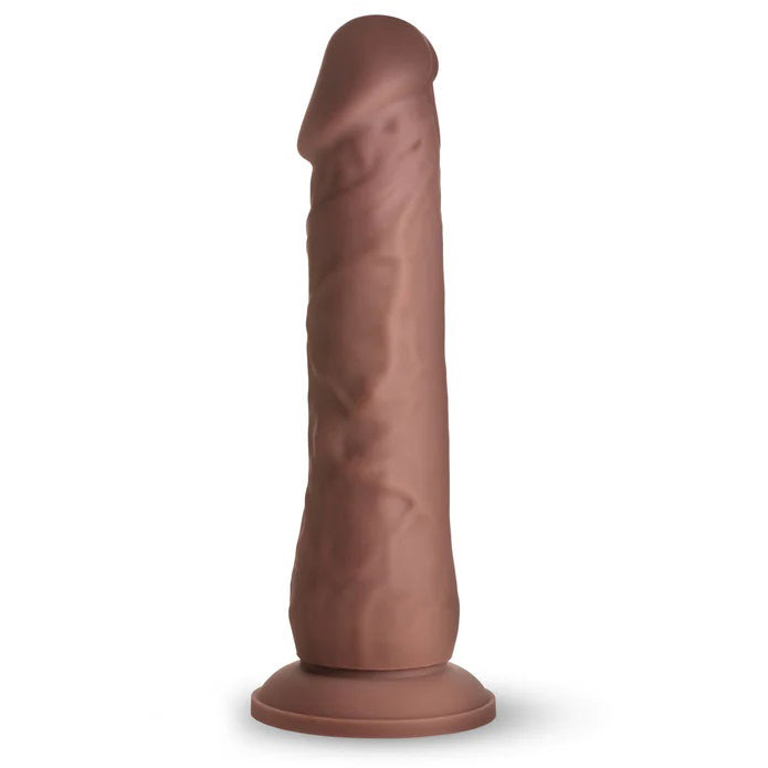 "Easy Riders 7 Silicone Dildo - Dark CN-18-0931-11"