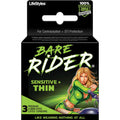 Bare Rider - Sensitive Thin - 3 Pack Luxe Ember Essentials