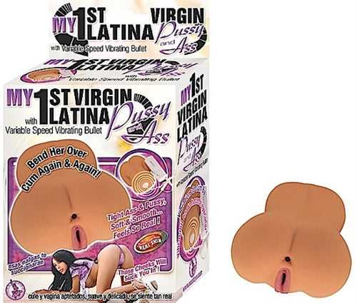 My First Virgin Latina Pussy and Ass - Flesh Luxe Ember Essentials