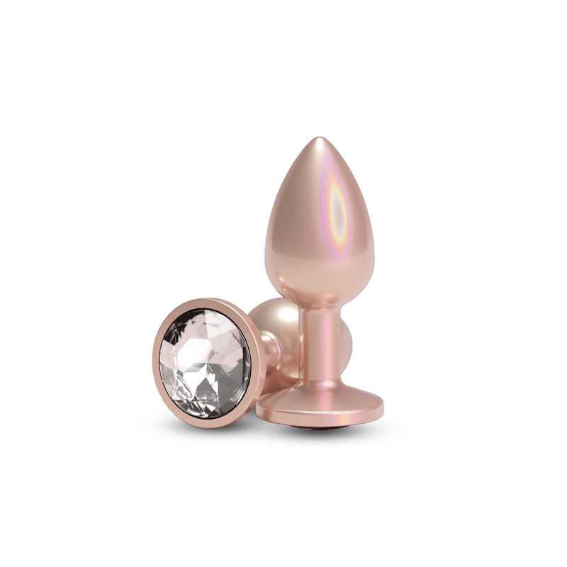 Rear Assets - Iridescent Champagne - Small - Clear Luxe Ember Essentials