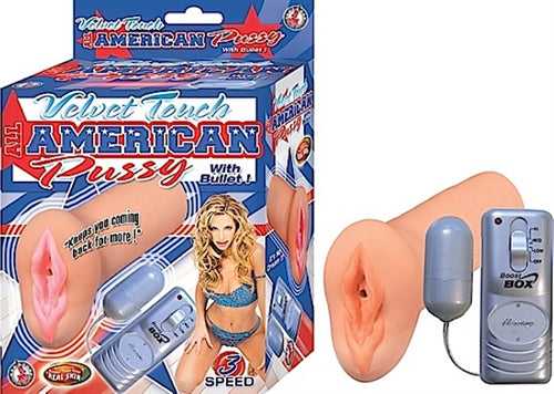 Velvet Touch All American-Pussy With Bullet-Flesh Luxe Ember Essentials