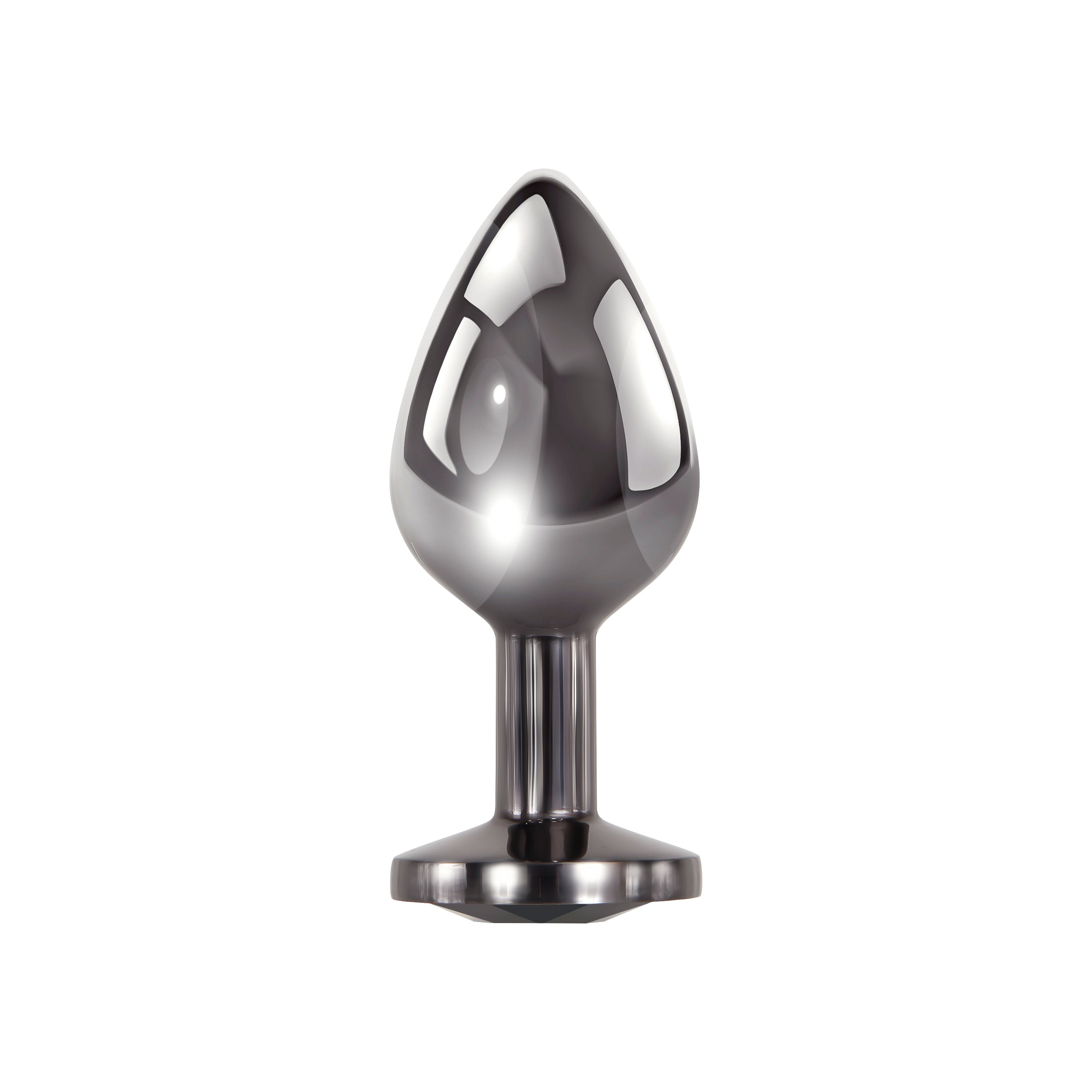 Black Gem Anal Plug - Medium Luxe Ember Essentials