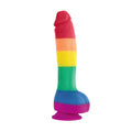 Colours Pride Edition - 8 Inch Dong - Rainbow Luxe Ember Essentials