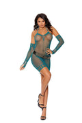 Crochet Mini Dress With Matching Gloves Luxe Ember Essentials