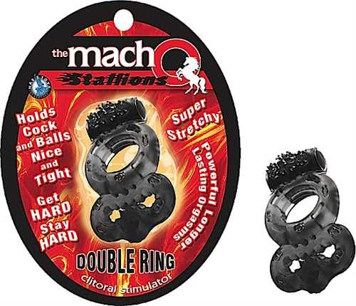 The Macho Stallions Double - Ring Luxe Ember Essentials