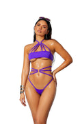 2 Pc Swimwear Set - One Size - Purple Luxe Ember Essentials