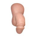 3.6" Silicone Packer Dildo - Light Luxe Ember Essentials