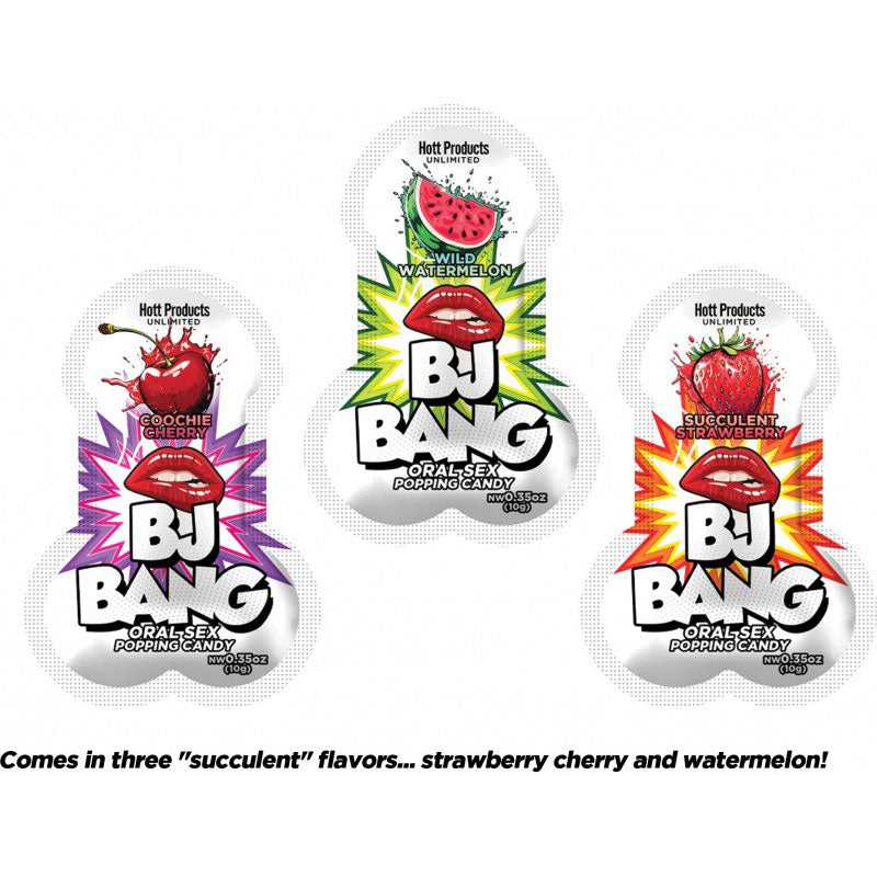 Bj Bang - Oral Sex Popping Candy Display Luxe Ember Essentials