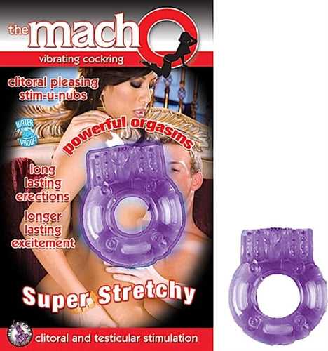 The Macho Vibrating - Cock Ring Luxe Ember Essentials