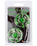 Thick Power Stretch Donuts - 2 Pack - Clear Luxe Ember Essentials