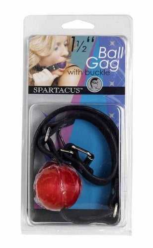 1-1/2 Red Gag With 3/4 Buckle Luxe Ember Essentials