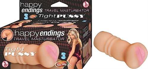 Happy Endings Travel Masturbator Tight Pussy-Flesh Luxe Ember Essentials