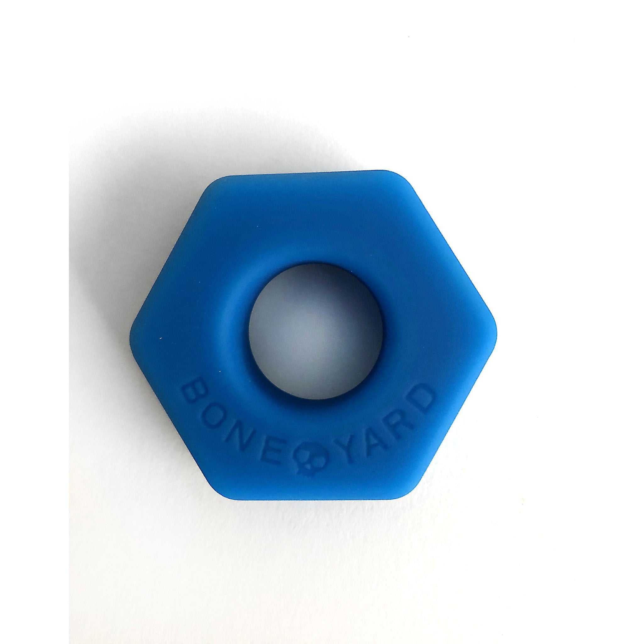 Bust a Nut Cock Ring - Blue Luxe Ember Essentials