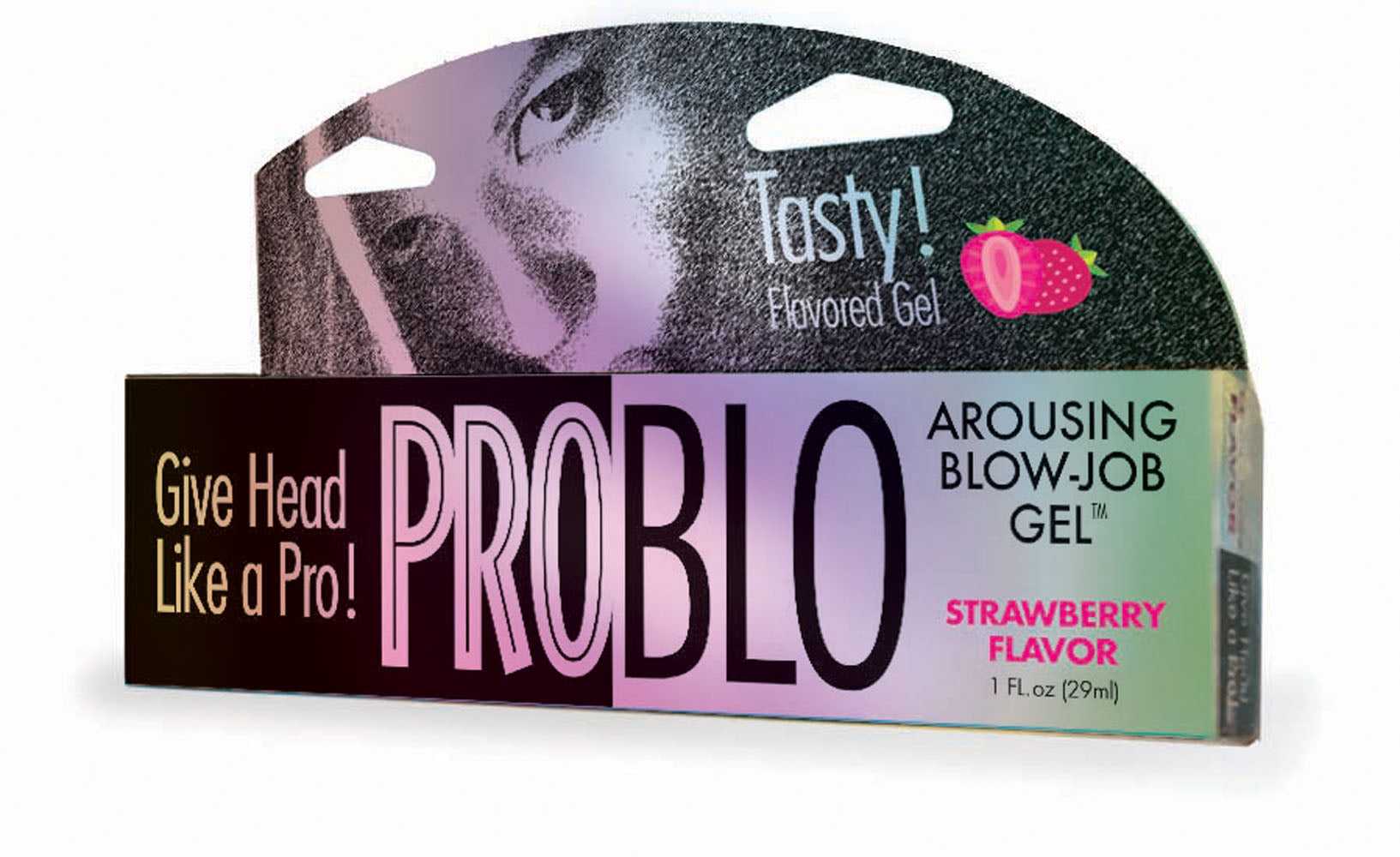 Problo Arousing Blow-Job Gel - Strawberry - 1.5 Fl. Oz. Luxe Ember Essentials