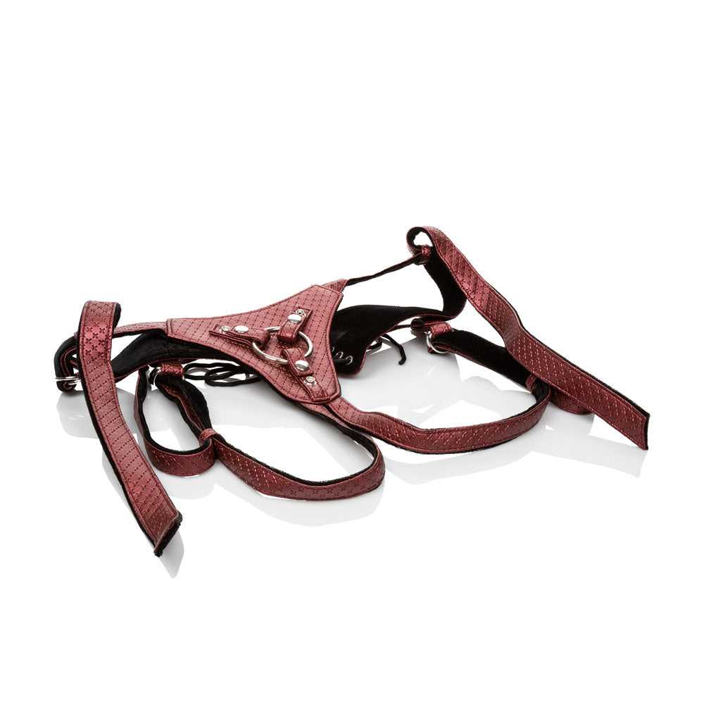 Her Royal Harness the Regal Queen - Red Luxe Ember Essentials