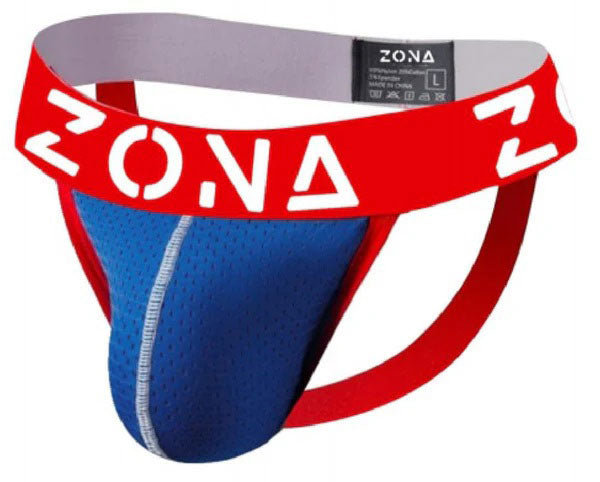 Blue Rush Jockstrap - Xl