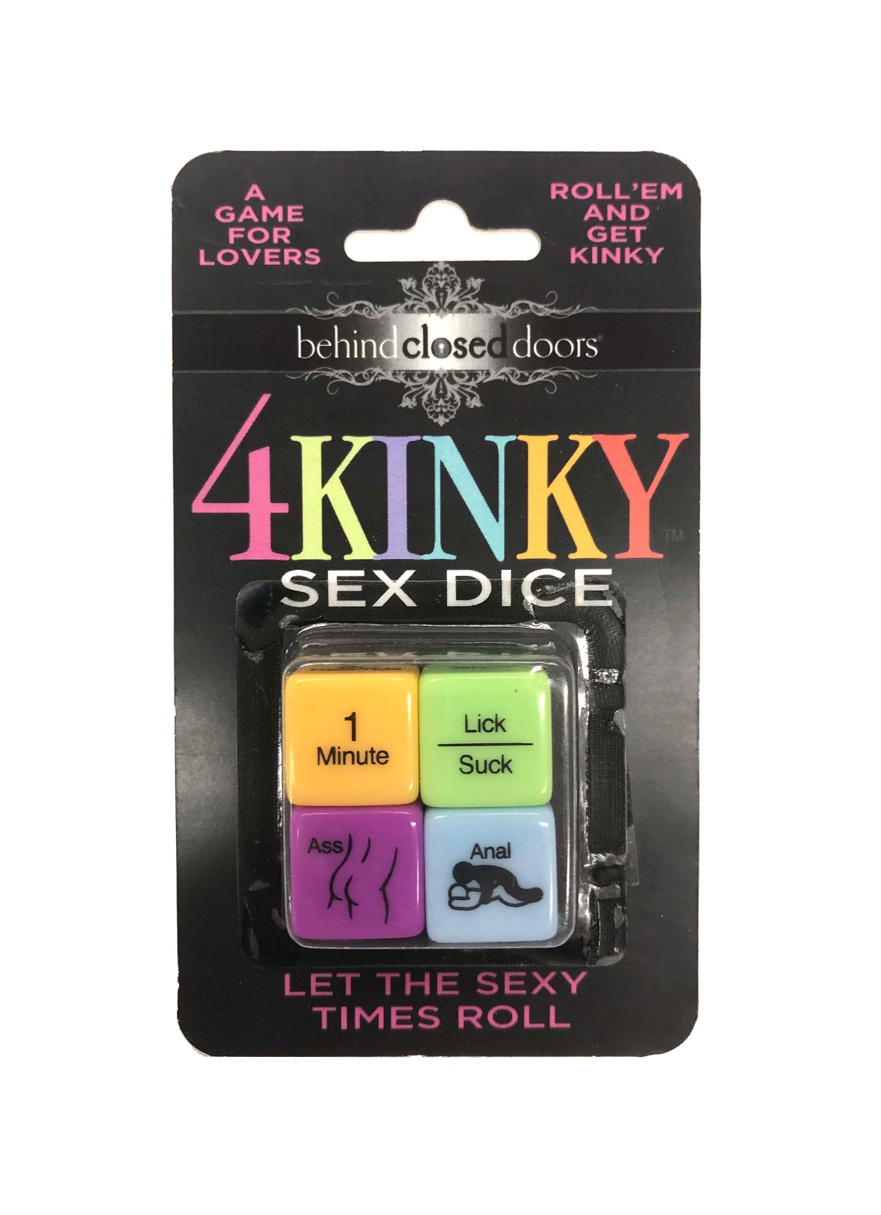 4 Kinky Sex Dice Luxe Ember Essentials