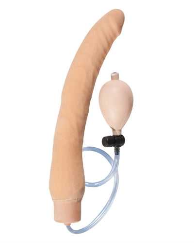 Ram 12-Inch Inflatable Dong - Flesh Luxe Ember Essentials
