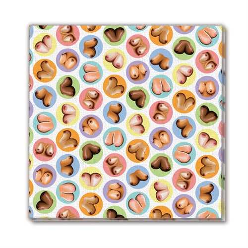 Mini Boobs Napkins 8 Pack Luxe Ember Essentials