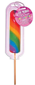 Jumbo Rainbow Cock Pops - Each Luxe Ember Essentials