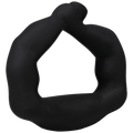 "Titanmen - Muscle Bound Cock Ring - 32mm Black DJ3503-08-CD"