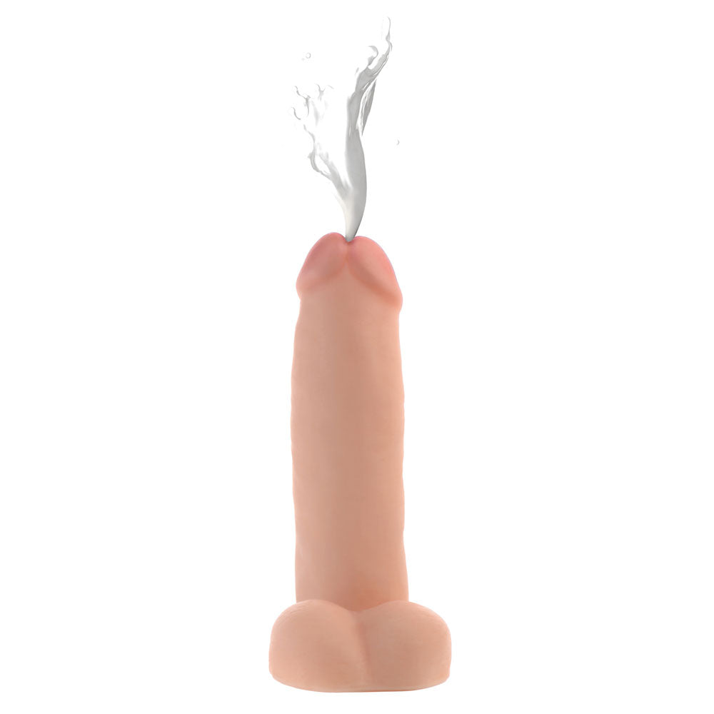 8 Inch Realistic Dual Density Squirting Dildo Luxe Ember Essentials