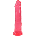 "Crystal Jellies - Realistic Cock - 9 Inch Pink DJ0288-47-CD"