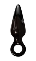 Ass Glass Anal Fever Glass Pleasure Plug - 5" Luxe Ember Essentials