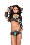 Football Fantasy Set - One Size - Black Luxe Ember Essentials