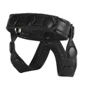 The Macho Collection v-Style Cock Ring and Ball Divider - Black Luxe Ember Essentials