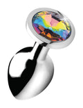 Rainbow Prism Gem Anal Plug - Medium Luxe Ember Essentials