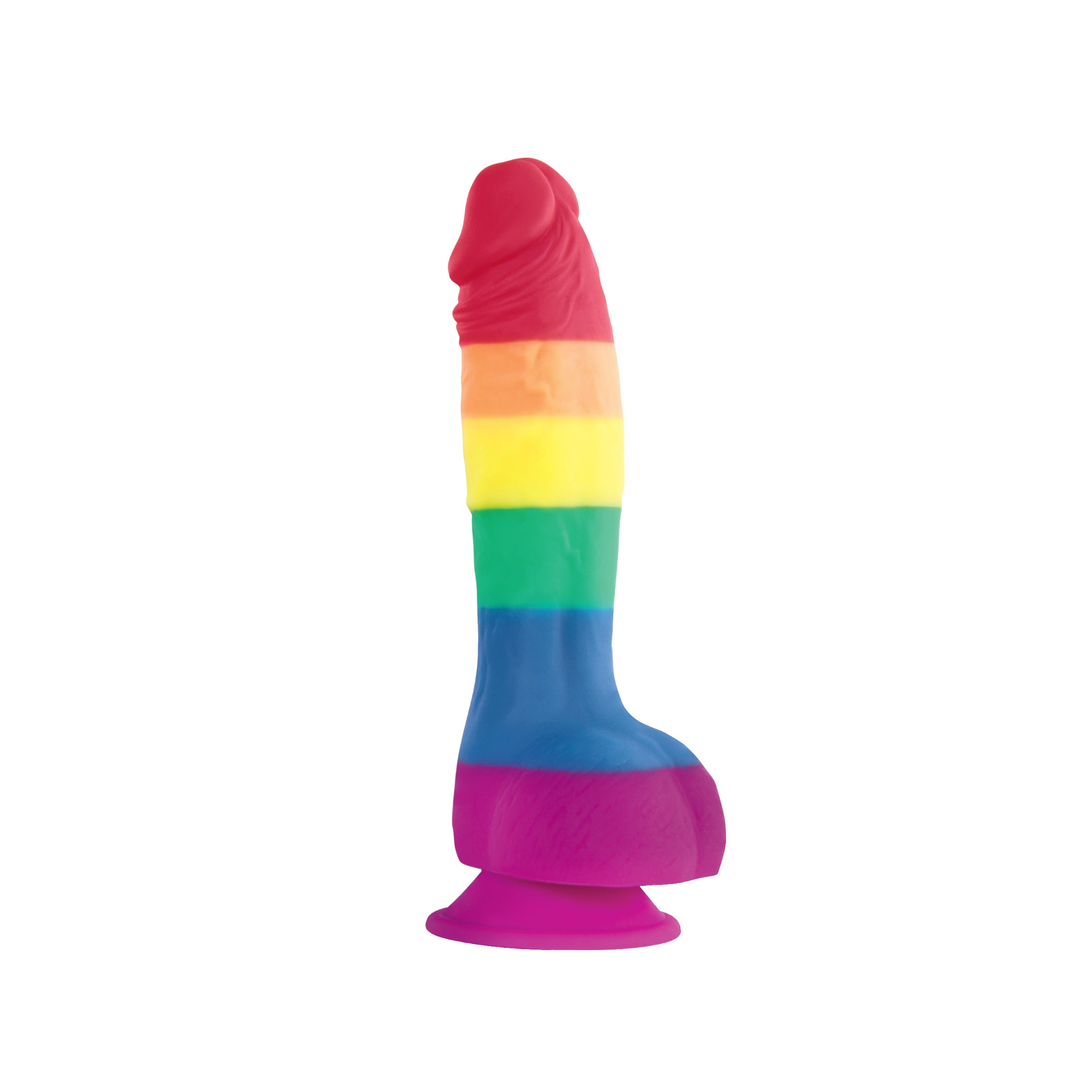 Colours Pride Edition - 6 Inch Dong - Rainbow Luxe Ember Essentials