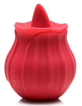 Bloomgasm - Wild Violet 10x Licking Clit Stimulator - Red Luxe Ember Essentials
