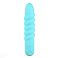 Lola 10 Function Vibrating Twisty Bullet - Teal Luxe Ember Essentials