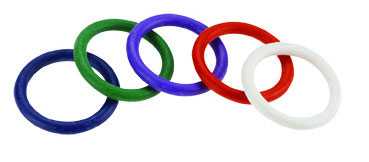 Rubber C-Ring Set - 1.25 Inches - Rainbow Luxe Ember Essentials