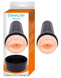 Deelite Mouth Masturbator - Flesh Luxe Ember Essentials