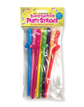 Super Fun Penis Straws - Multicolor Luxe Ember Essentials