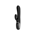 Hypnotic Clit Teaser and Thrusting Rabbit - Black Luxe Ember Essentials