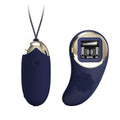 Mina Vibrating Remote Control Egg - Blue Luxe Ember Essentials