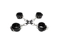 Leather Hand and Legcuffs - Black Luxe Ember Essentials