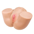 "Olivia - Vagina and Anal Masturbator Vibrating - White BM-009259Z"