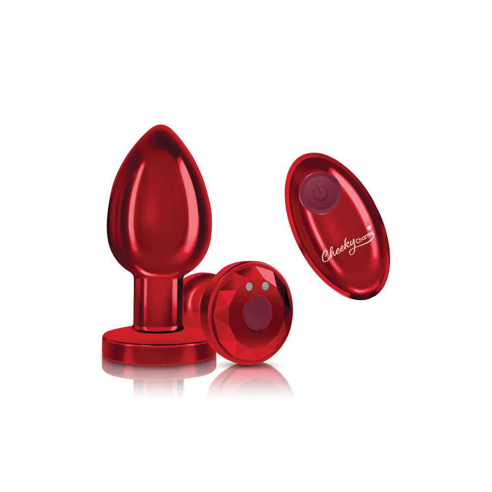 "Vibrating Red Metal Remote Plug - Lg VB-CC9153"