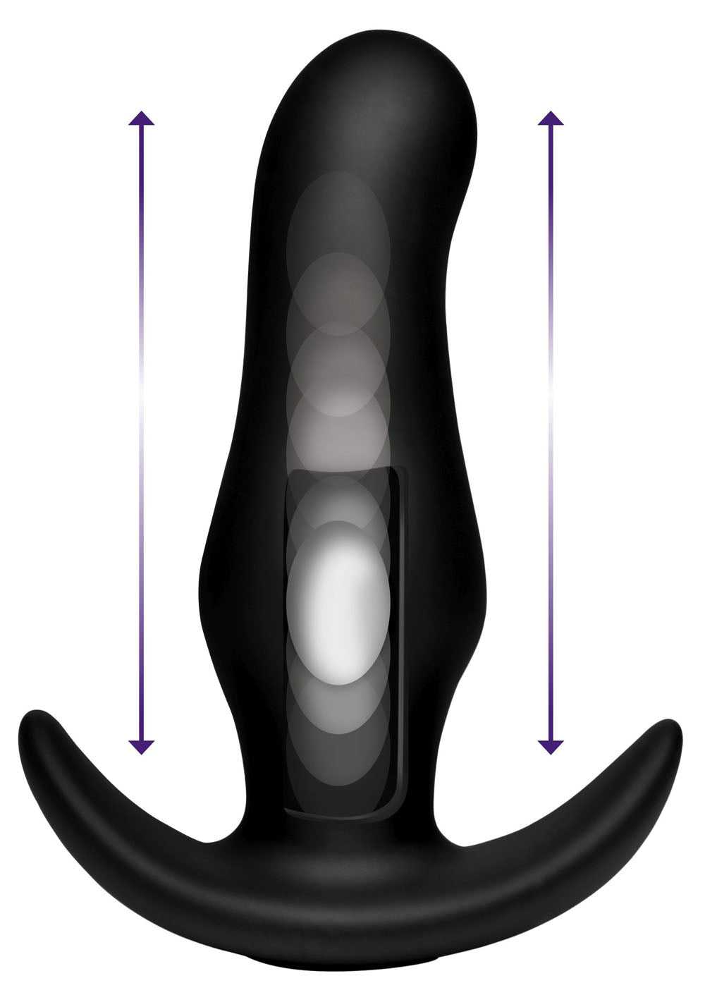Thump It Curved Silicone Butt Plug Luxe Ember Essentials