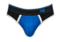 Retro Sport Panel Jock - S/ M - Black/ Blue Luxe Ember Essentials